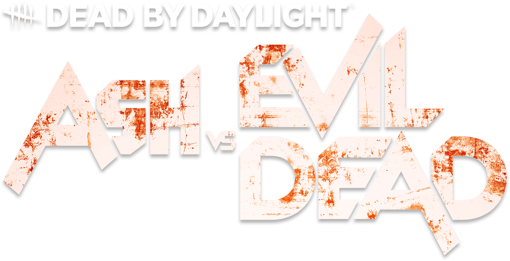 Dead By Daylight Ash VS Evil Dead Logo 