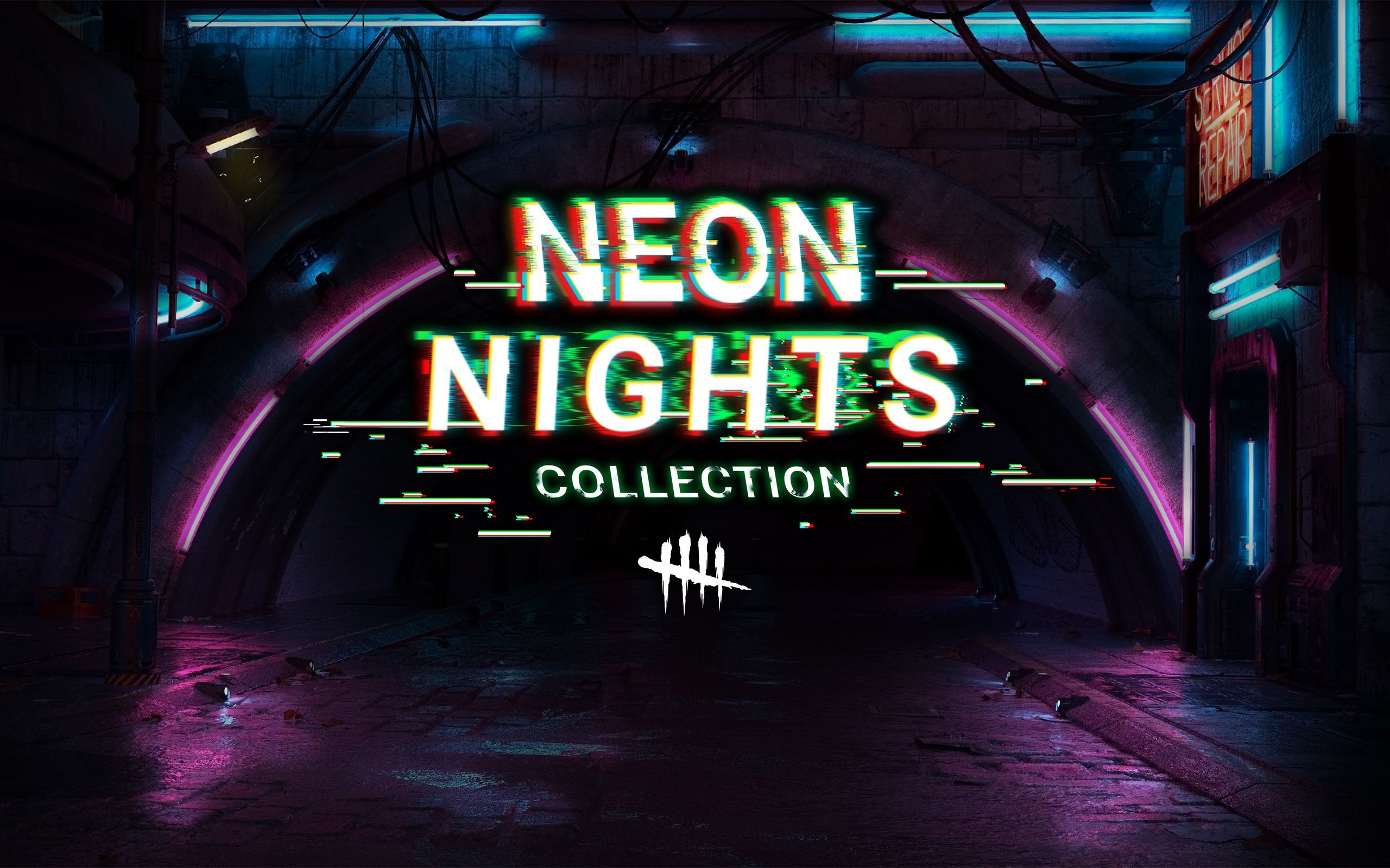 Neon Nights Collection Dead by Daylight Cosmetics Dead by Daylight