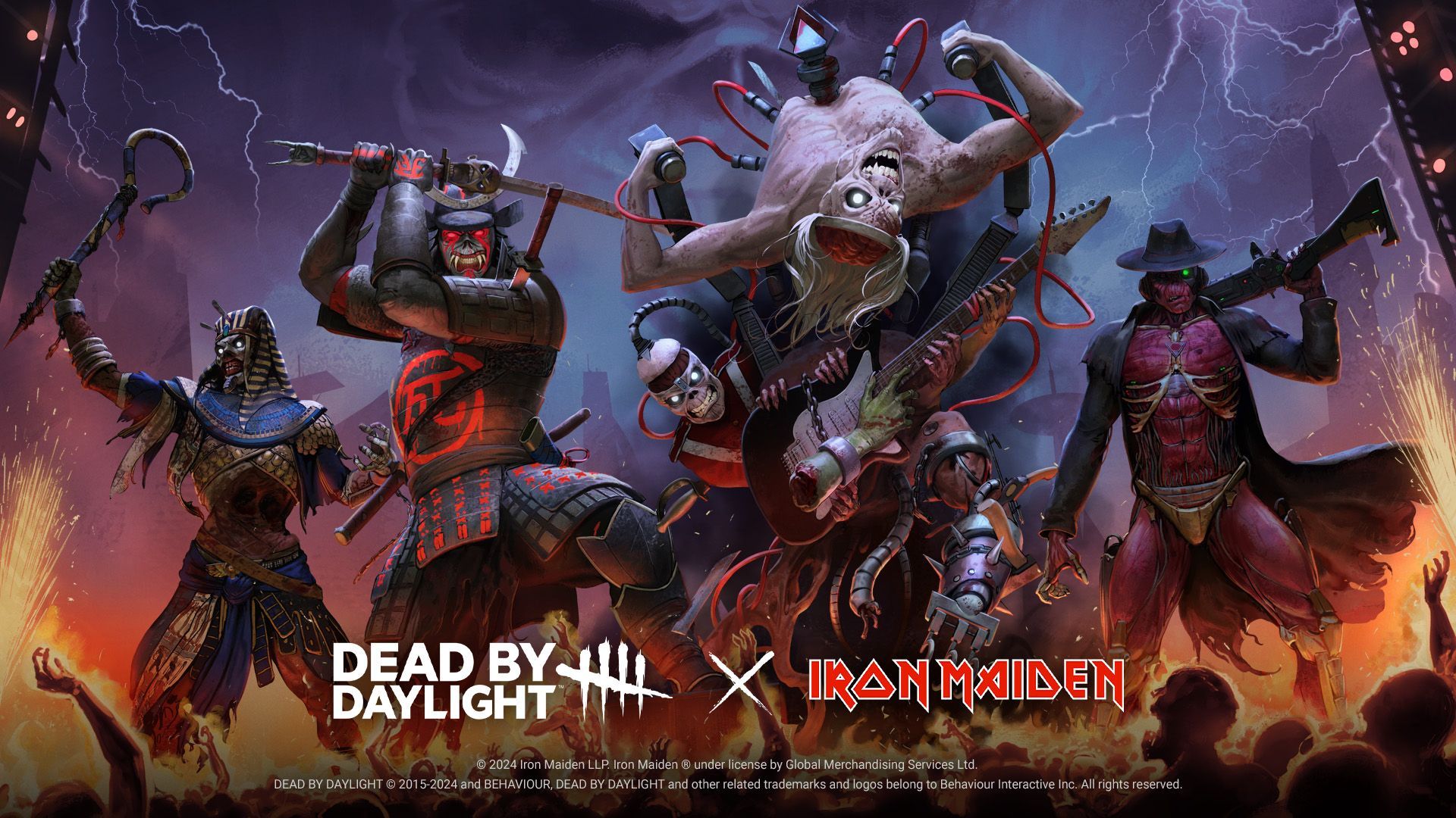 Dead by Daylight Goes to Eleven with the Iron Maiden Collection