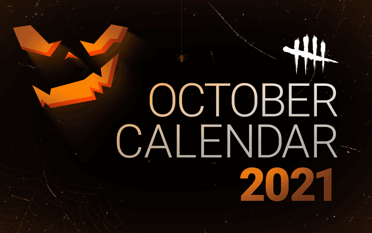 Dead by Daylight Celebrates Halloween October Events Calendar 2021